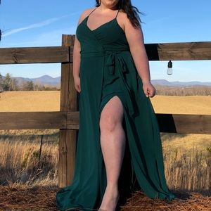 Dear Cleo Teal Dress